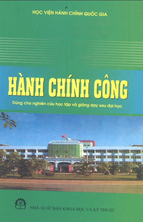 Bộ tài liệu môn Hành chính công - NAPA